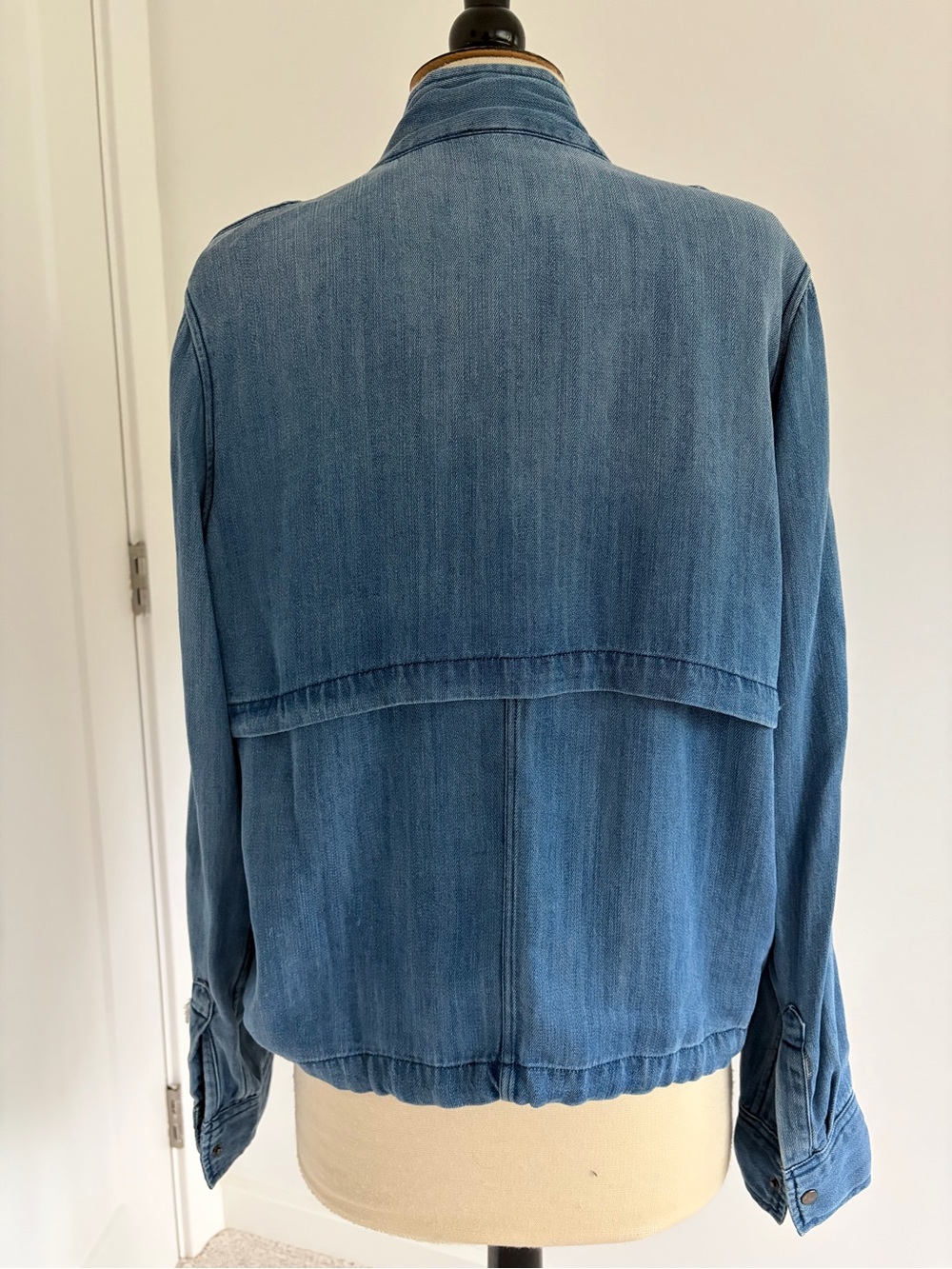 Rails Light Blue Denim Utility Jacket - Picture 6 of 8